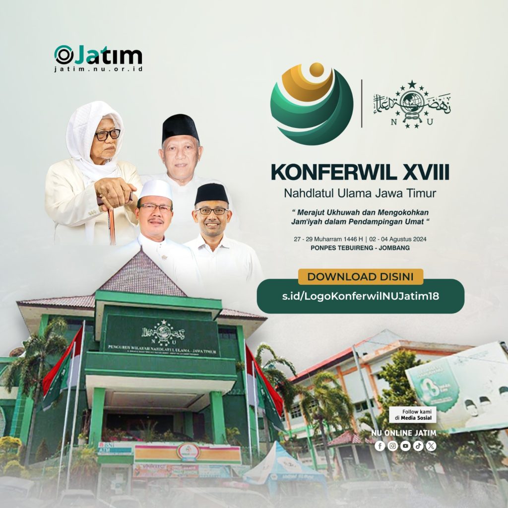 Konferwil NU Jatim Siap Digelar Di Tebuireng Begini Logo Dan Temanya