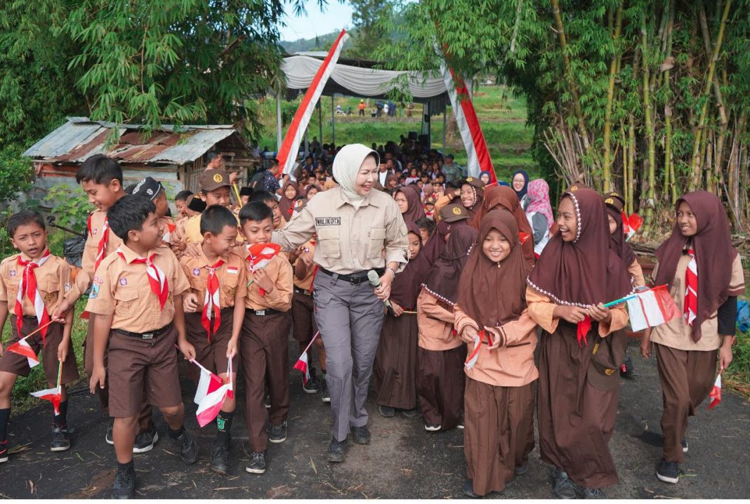 Permudah Akses Petani saat Panen, Wali Kota Resmikan Jembatan Sawah Tengah