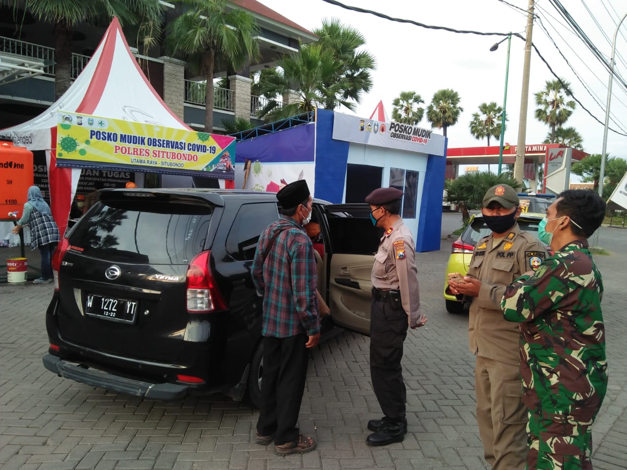 Penyekatan Di Pos Perbatasan, 24 Kendaraan Pemudik Diarahkan Putar Balik