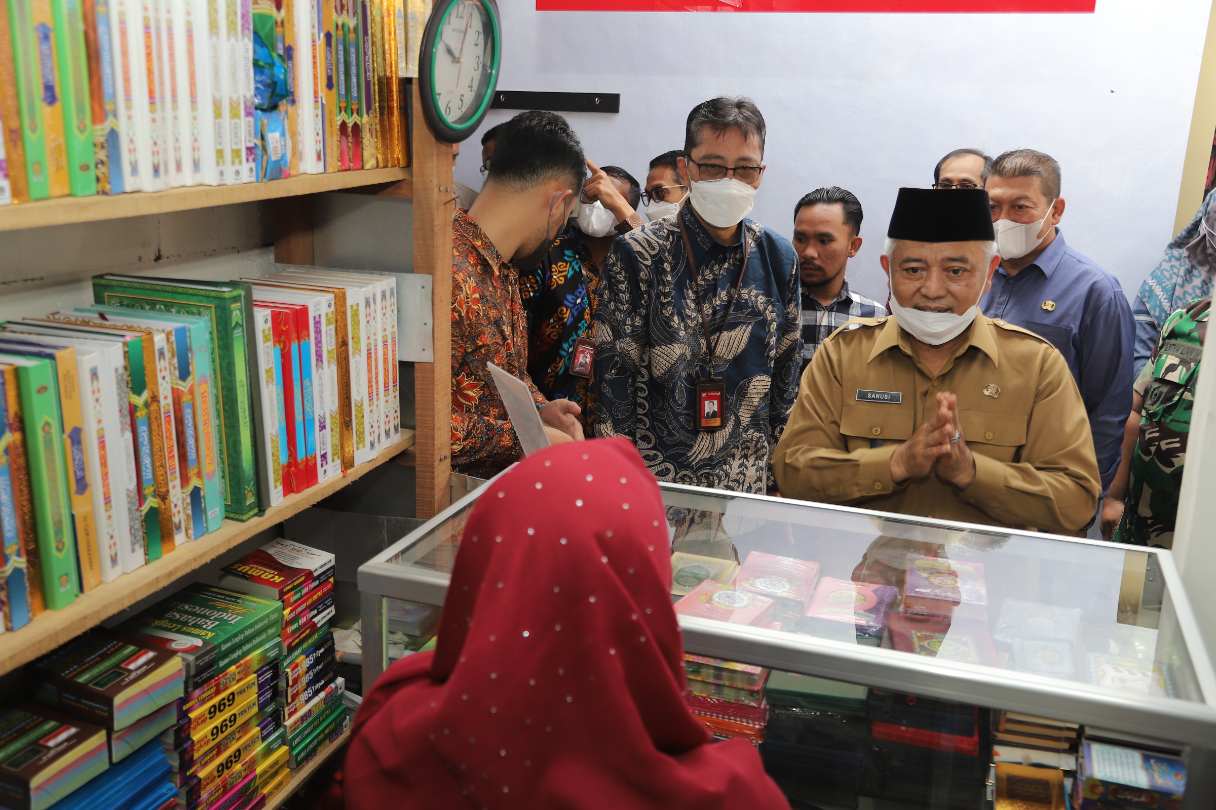 Bank Jatim Renovasi 55 Lapak di Pasar Bululawang, Kabupaten Malang